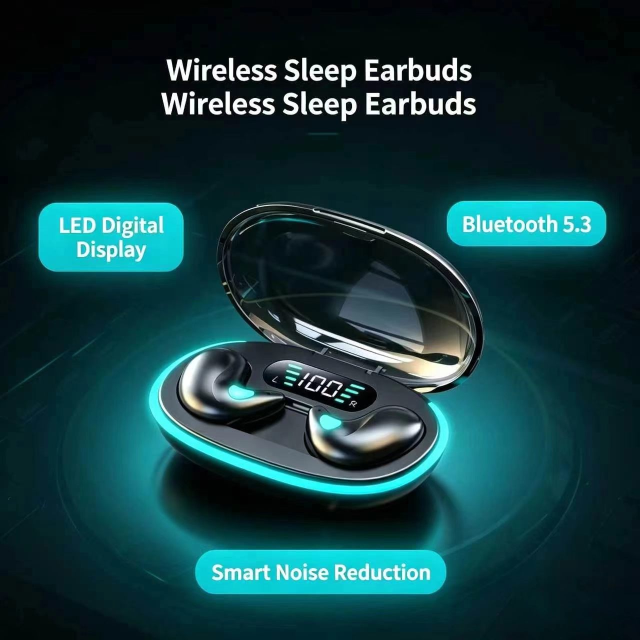 Sleep Mask Headphones Bluetooth - X55 新型スリープ機能付きBluetoothイヤホン。長時間のバッテリー持続時間。耳に装着しないワイヤレスイヤホン。Bluetoothイヤホン。