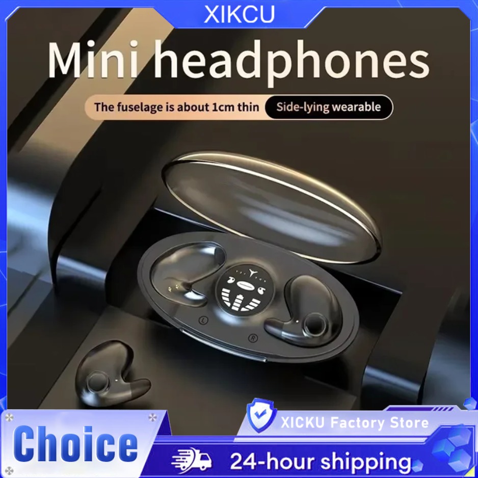 Sleep Mask Headphones Bluetooth - XIKCU MD538 インビジブルスリープワイヤレスイヤホン TWS Bluetooth 隠しイヤホン