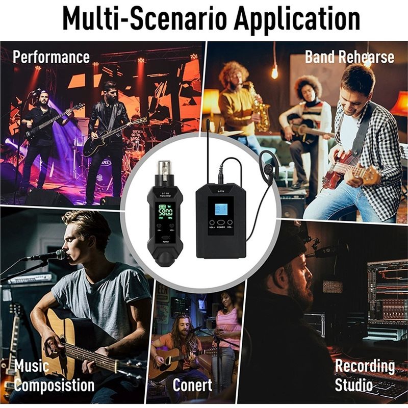 J-11U ワイヤレスインイヤーモニター ステレオステージリ - In Ear Monitors For Singers のレビューと価格