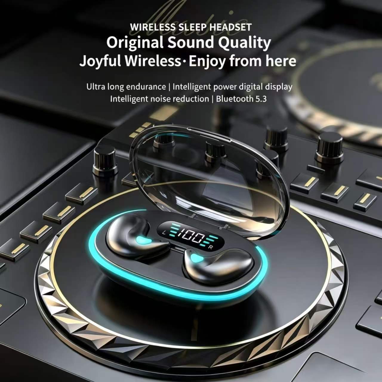 X55 新型スリープ機能付きBluetoothイヤホン。長時 - Sleep Mask Headphones Bluetooth のレビューと価格