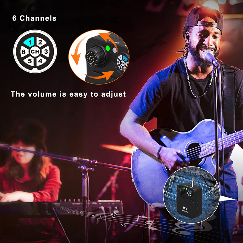 インイヤーワイヤレスモニタリングイヤホンシステム（歌手、バン - In Ear Monitors For Singers のレビューと価格