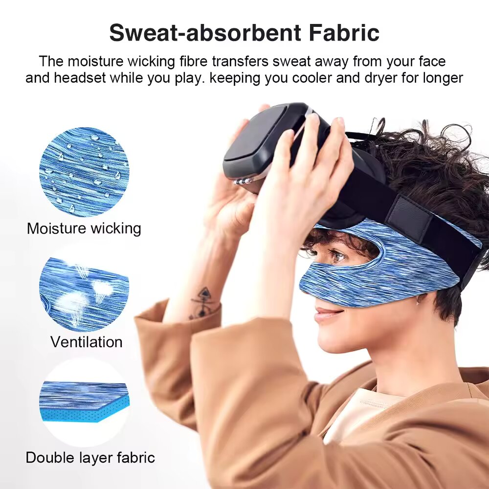 Oculus Quest 2用VRアイマスクカバー。通気性の - Headphones のレビューと価格