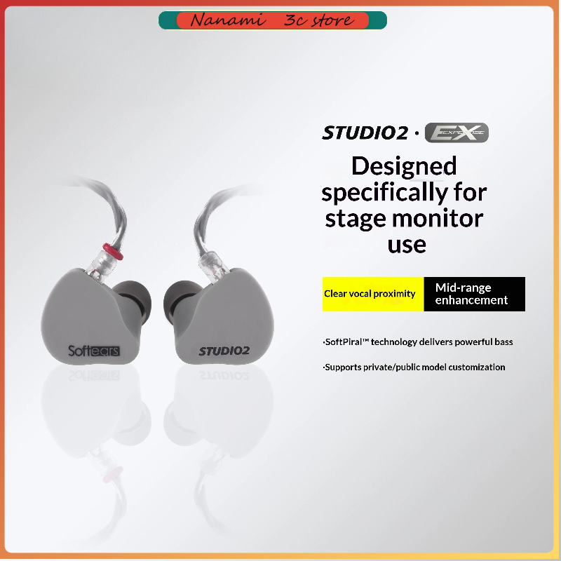 Softears Studio2 HiFi 有線ヘッドフォン - In Ear Monitors For Singers のレビューと価格
